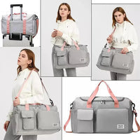 Bolso de viaje impermeable de 6 compartimentos (unisex)